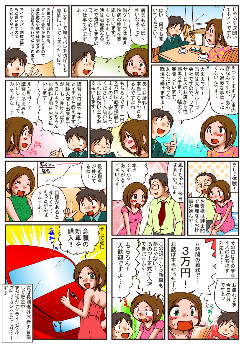 風俗デビュー3